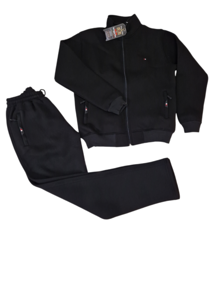 Bawełniany gruby dres męski komplet bluza + spodnie