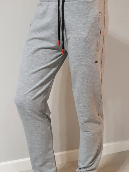 Spodnie dresowe męskie szare