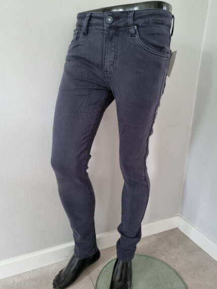 Spodnie bawełniane męskie szare