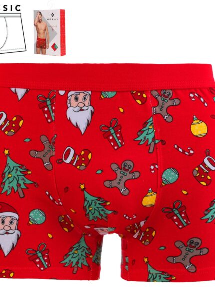 Świąteczne bokserki męskie