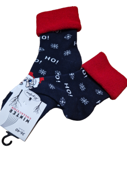 skarpety damskie grube świąteczne