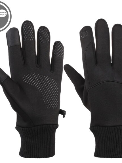 Męskie rękawiczki sportowe ze ściągaczem